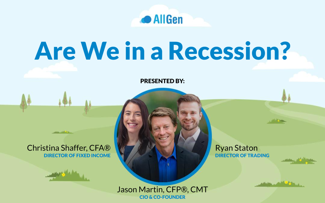 Are We in a Recession?